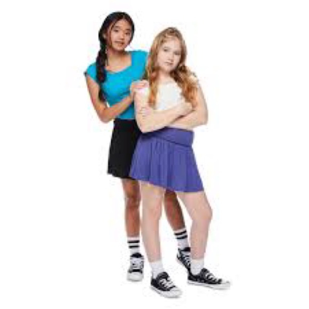 NWT My Sister's Closet Girls' Skort Skirt, Size XL